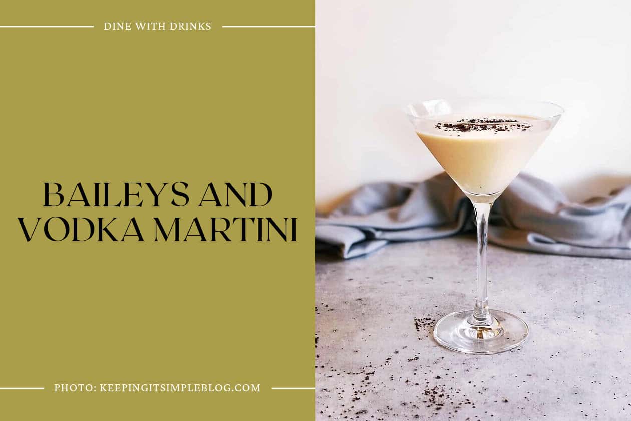 Baileys And Vodka Martini