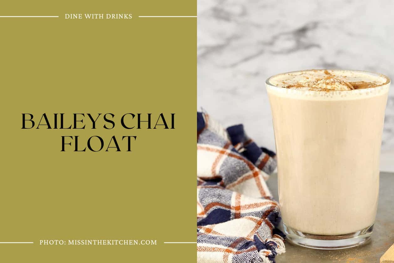 Baileys Chai Float