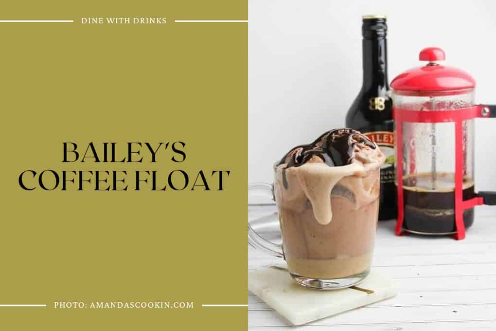 Bailey's Coffee Float