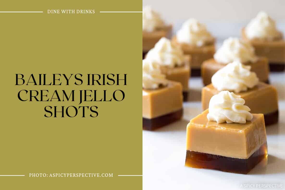 Baileys Irish Cream Jello Shots