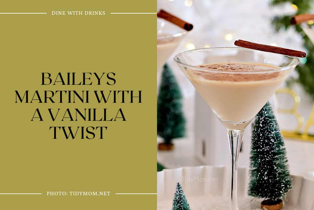 Baileys Martini With A Vanilla Twist