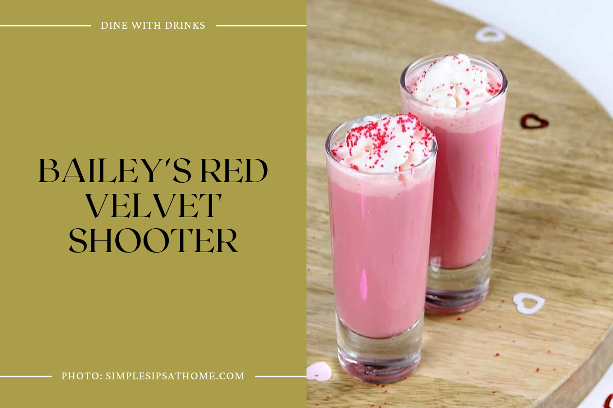 Bailey's Red Velvet Shooter