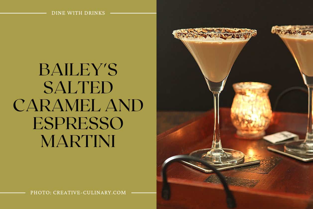 Bailey's Salted Caramel And Espresso Martini