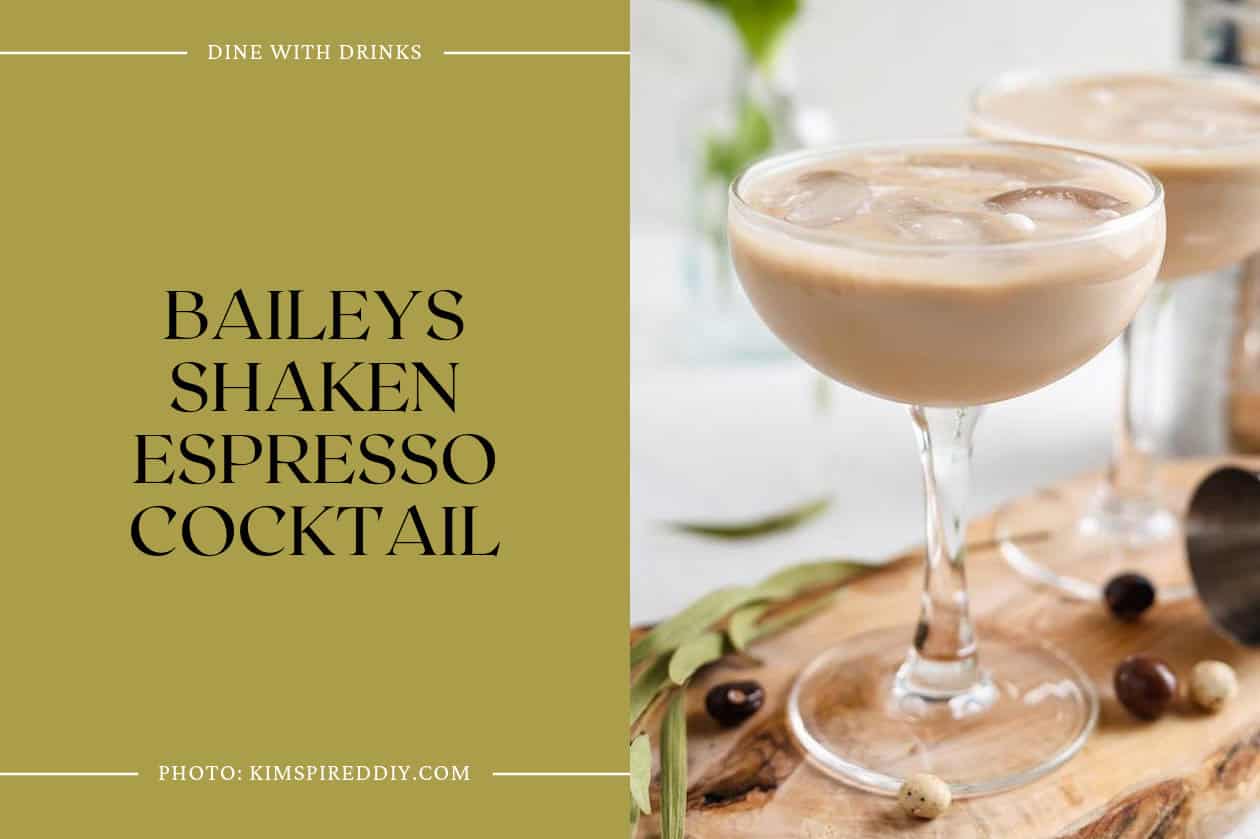 Baileys Shaken Espresso Cocktail
