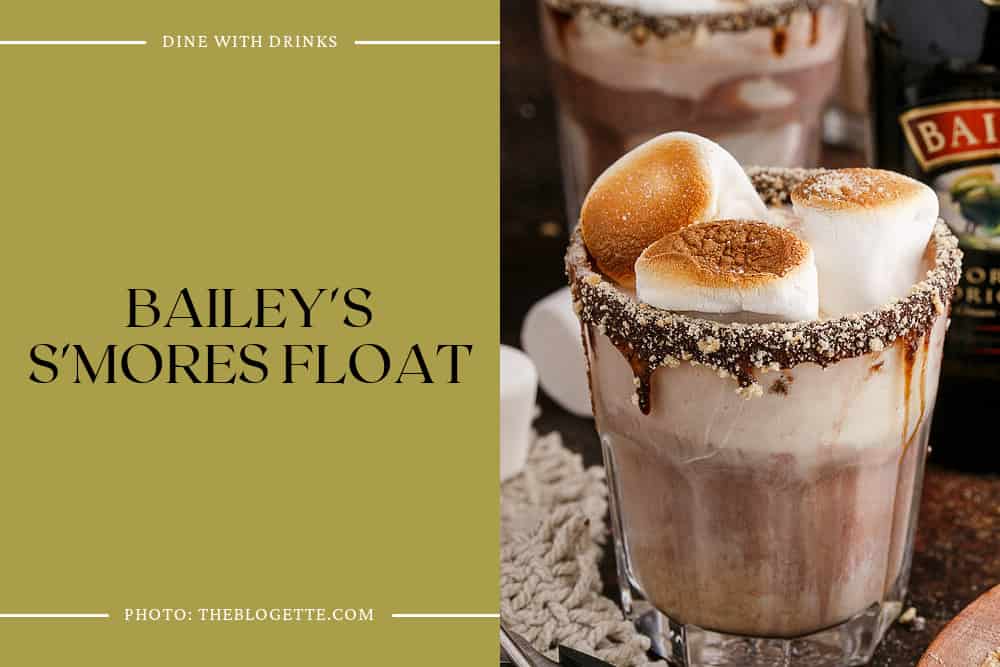 Bailey's S'mores Float