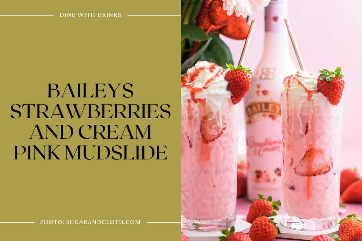 Baileys Strawberries And Cream Pink Mudslide