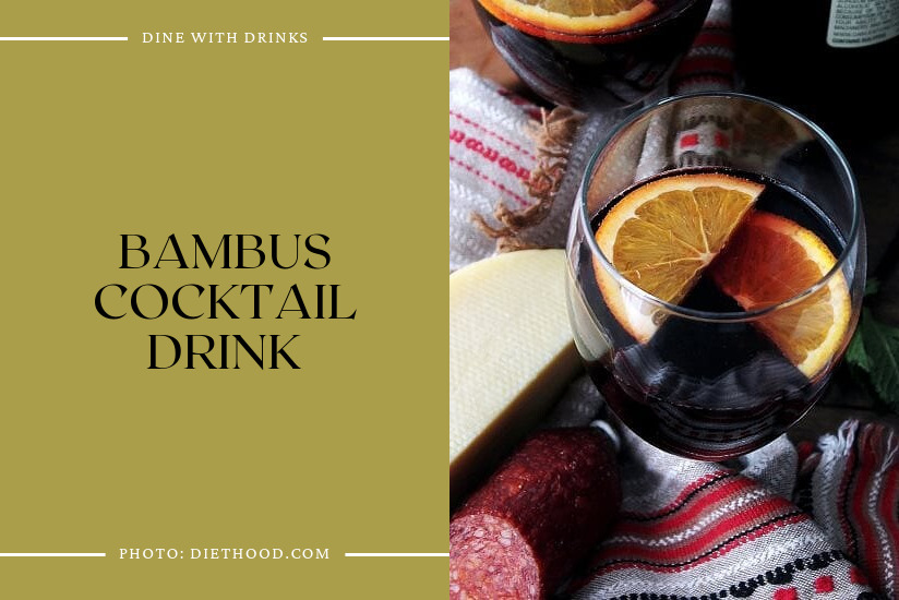 Bambus Cocktail Drink