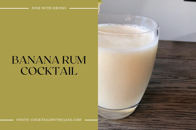 Banana Rum Cocktail