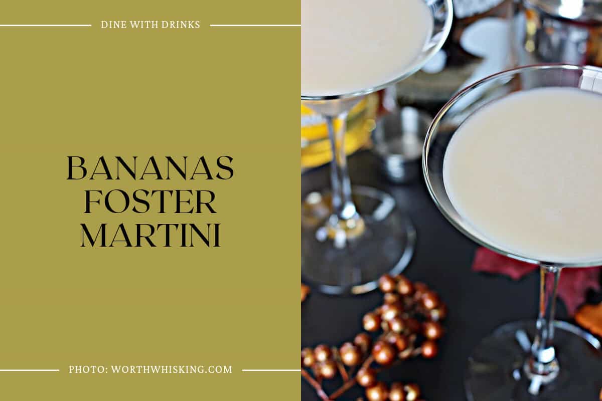 Bananas Foster Martini
