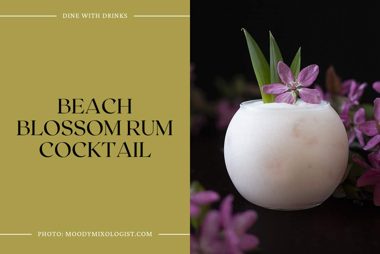 Beach Blossom Rum Cocktail