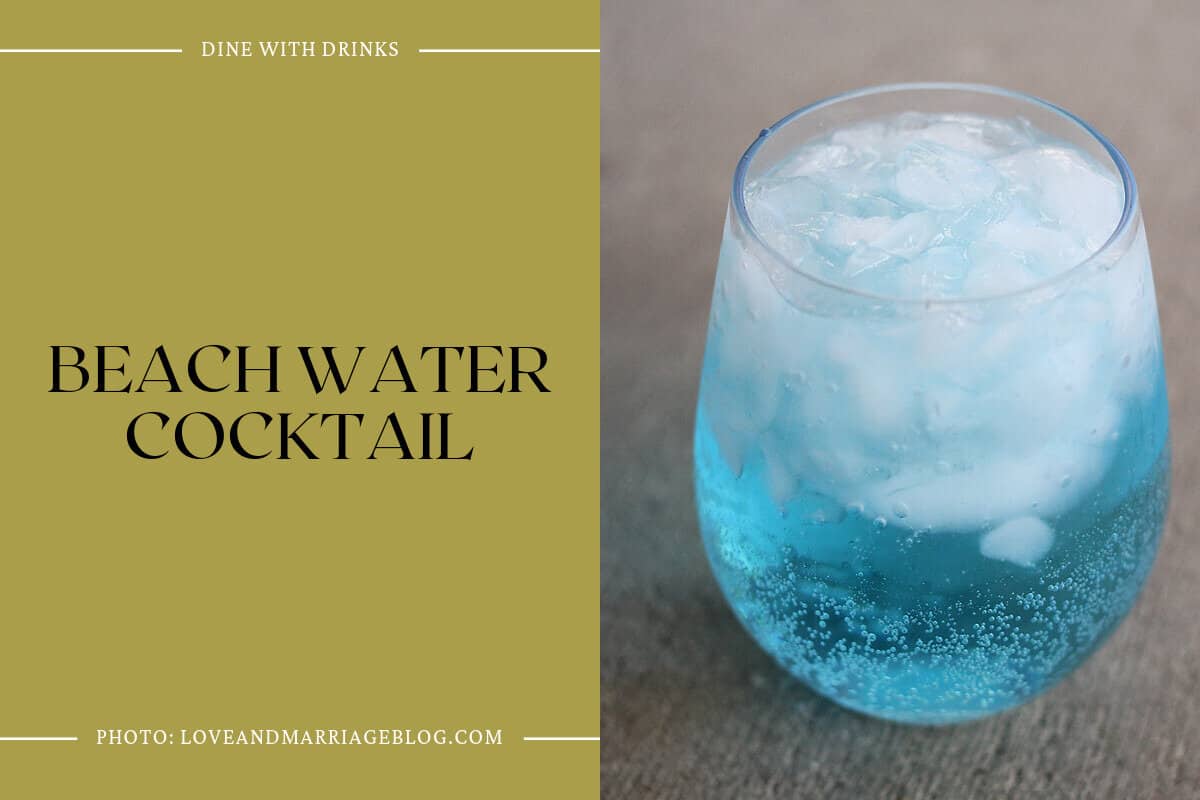Beach Water Cocktail