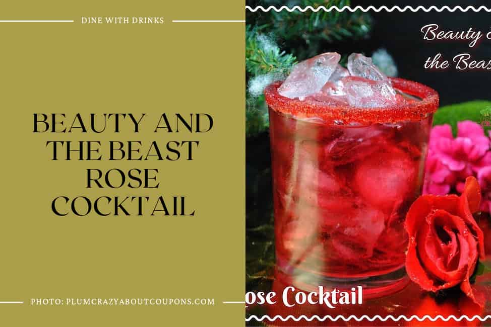 Beauty And The Beast Rose Cocktail