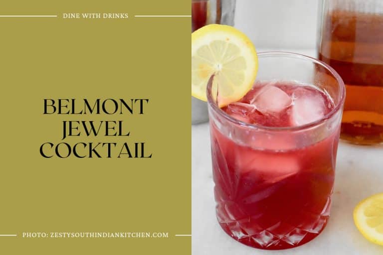 14 Simple Bourbon Cocktails To Sip Savor And Repeat DineWithDrinks   Belmont Jewel Cocktail 2 768x512 