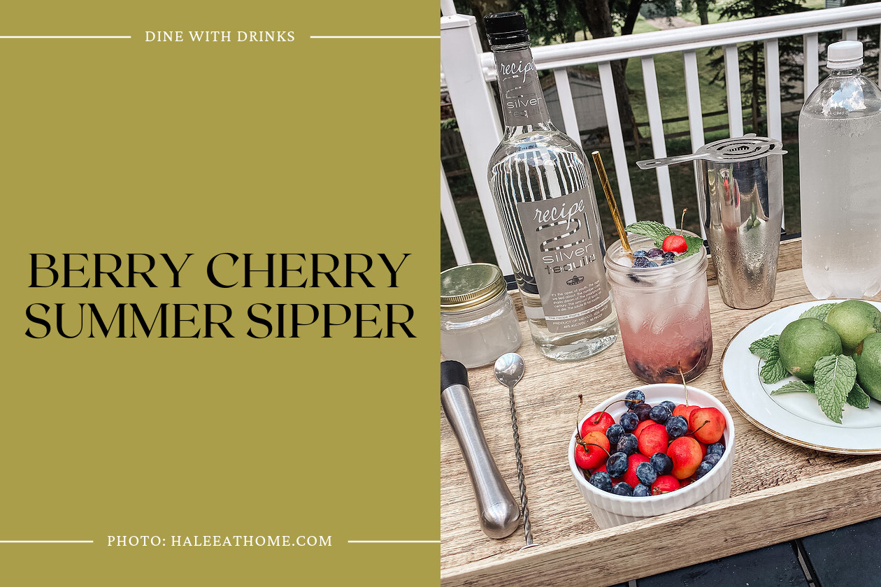 Berry Cherry Summer Sipper