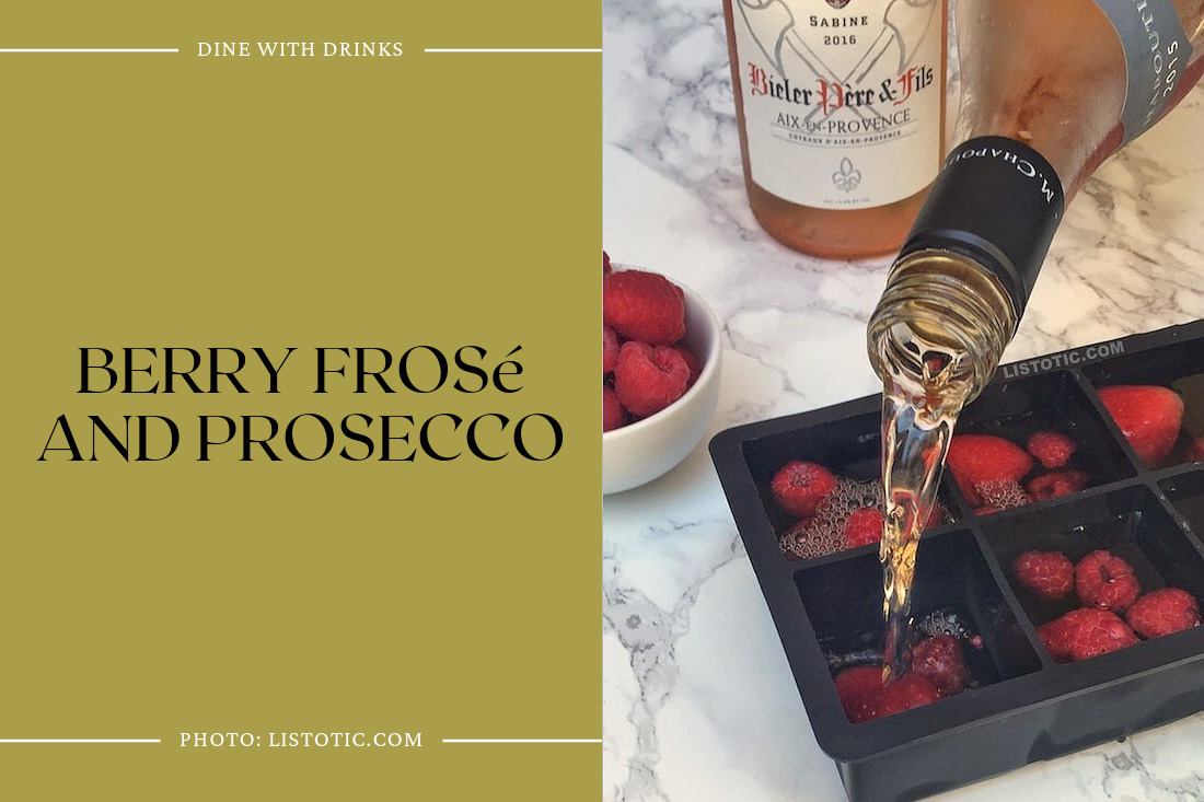 Berry Frosé And Prosecco