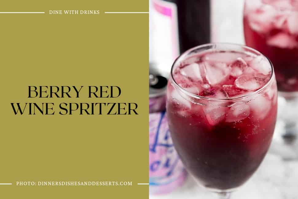 Berry Red Wine Spritzer