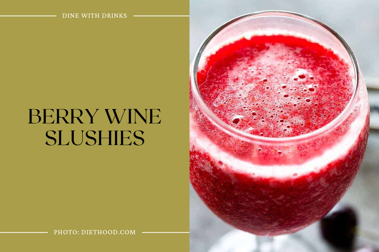 Berry Wine Slushies