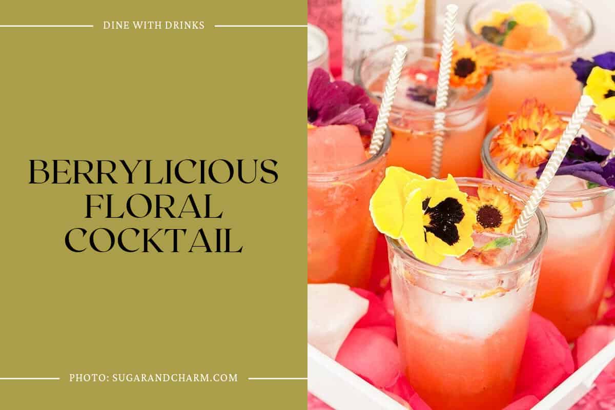 Berrylicious Floral Cocktail