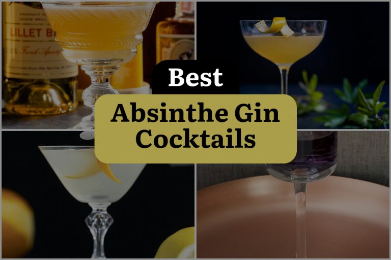 5 Absinthe Gin Cocktails That Will Green Your World DineWithDrinks