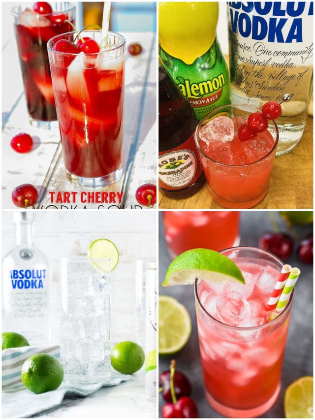 6 Absolut Cherry Vodka Cocktails To Sweeten Up Your Night!