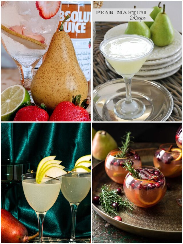 8 Absolut Pear Cocktails That Will Shake Your Summer!