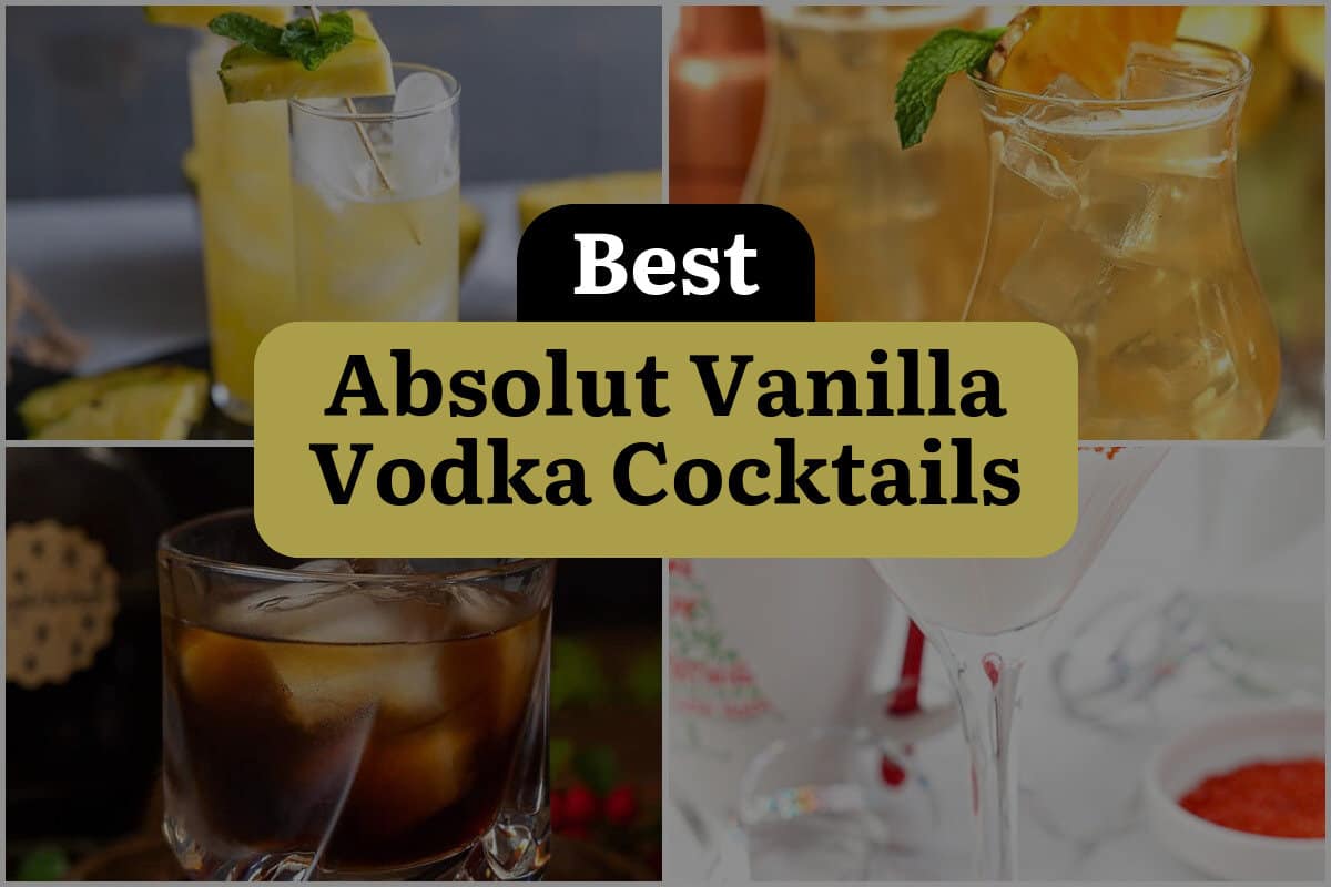 9 Best Absolut Vanilla Vodka Cocktails