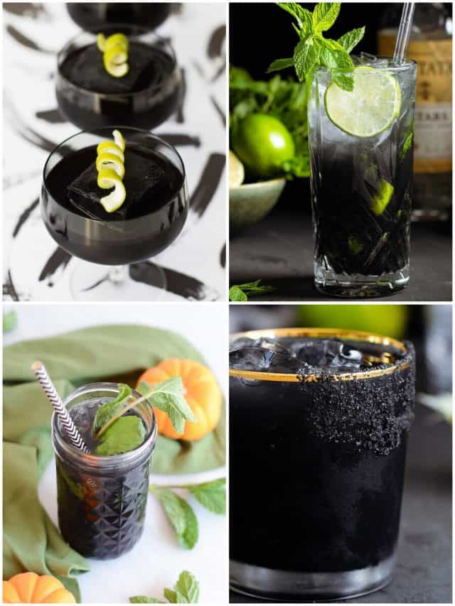 12 Activated Charcoal Cocktails For A Bold And Beautiful Buzz