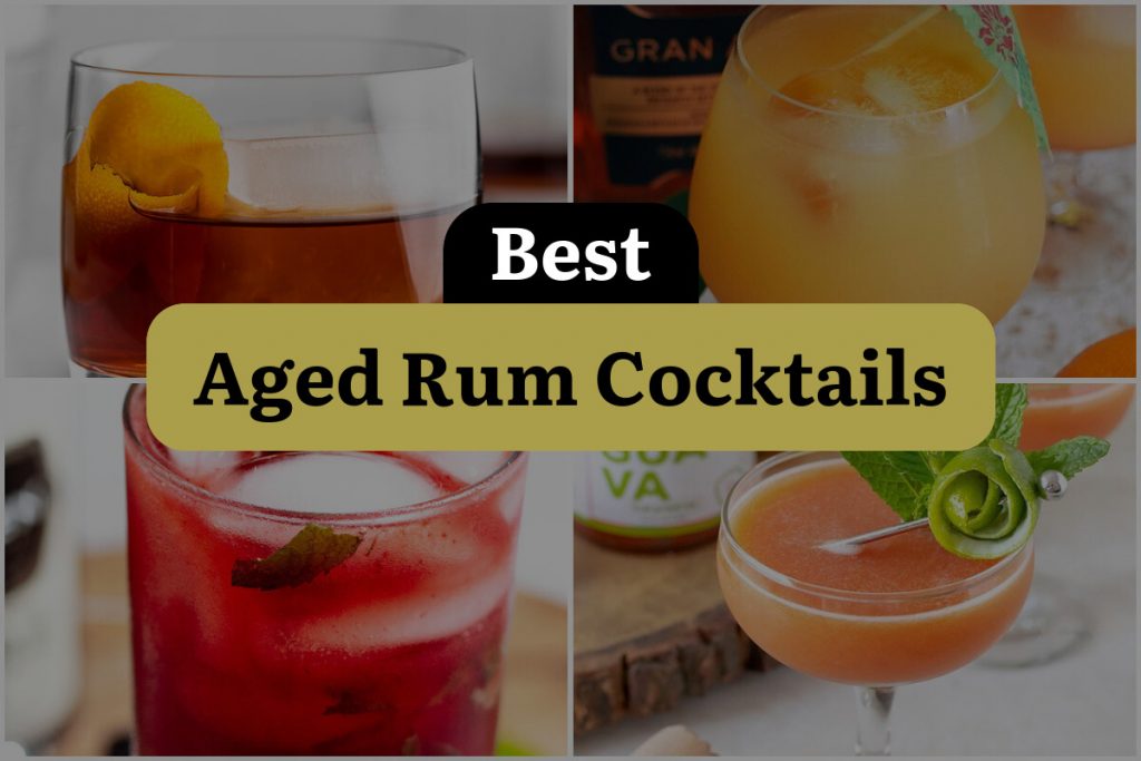 12 Aged Rum Cocktails to Shake Up Your Happy Hour! | DineWithDrinks