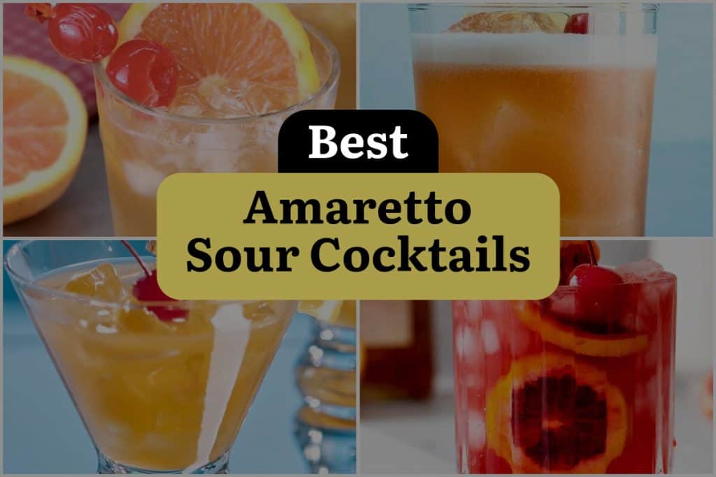 14 Amaretto Sour Cocktails to Shake Up Your Happy Hour! DineWithDrinks