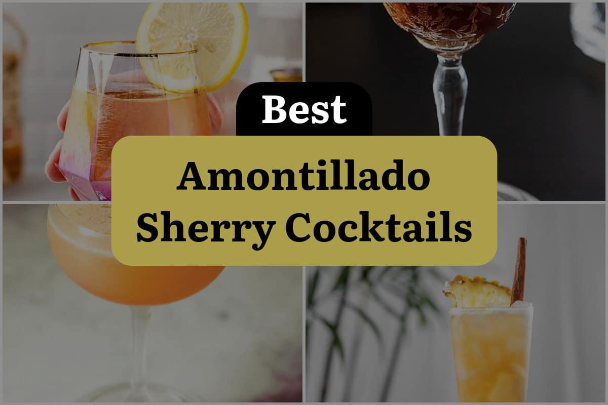 6 Best Amontillado Sherry Cocktails