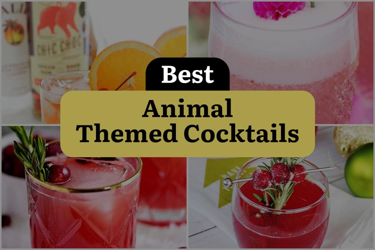 5 Best Animal Themed Cocktails