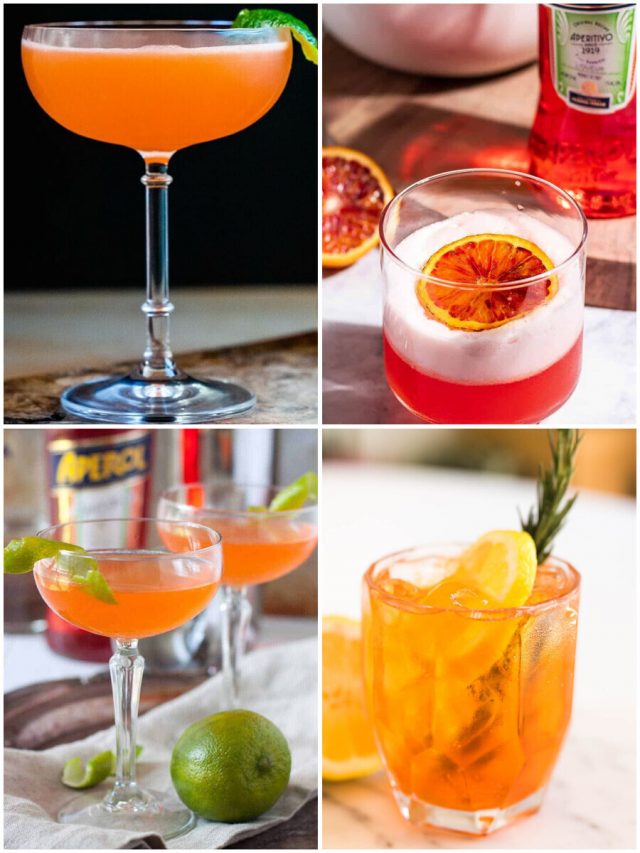 26 Aperol Cocktails That Will Elevate Your Happy Hour Game!