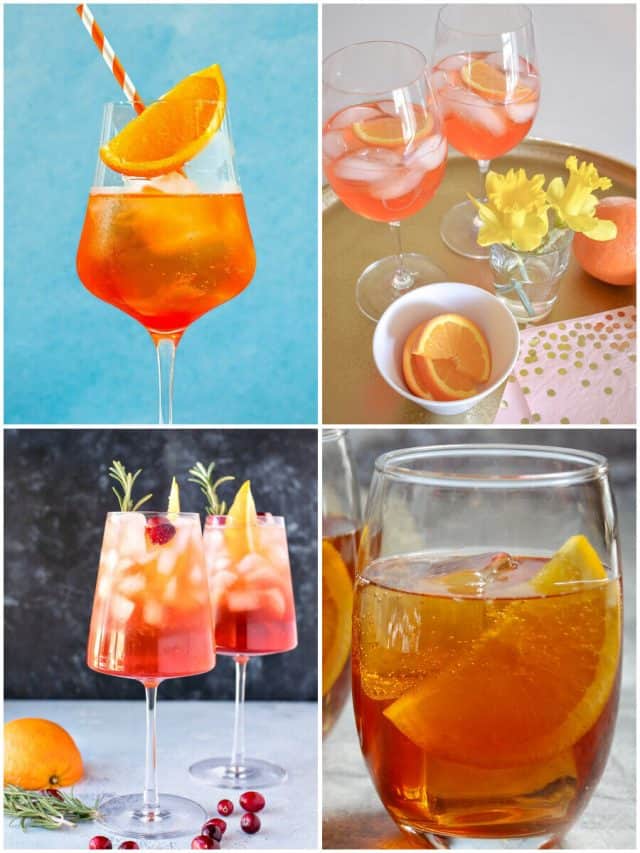 17 Aperol Spritz Cocktails To Sip On A Sunny Day