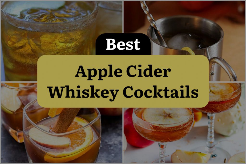 29 Apple Cider Whiskey Cocktails to Spice Up Your Fall Nights