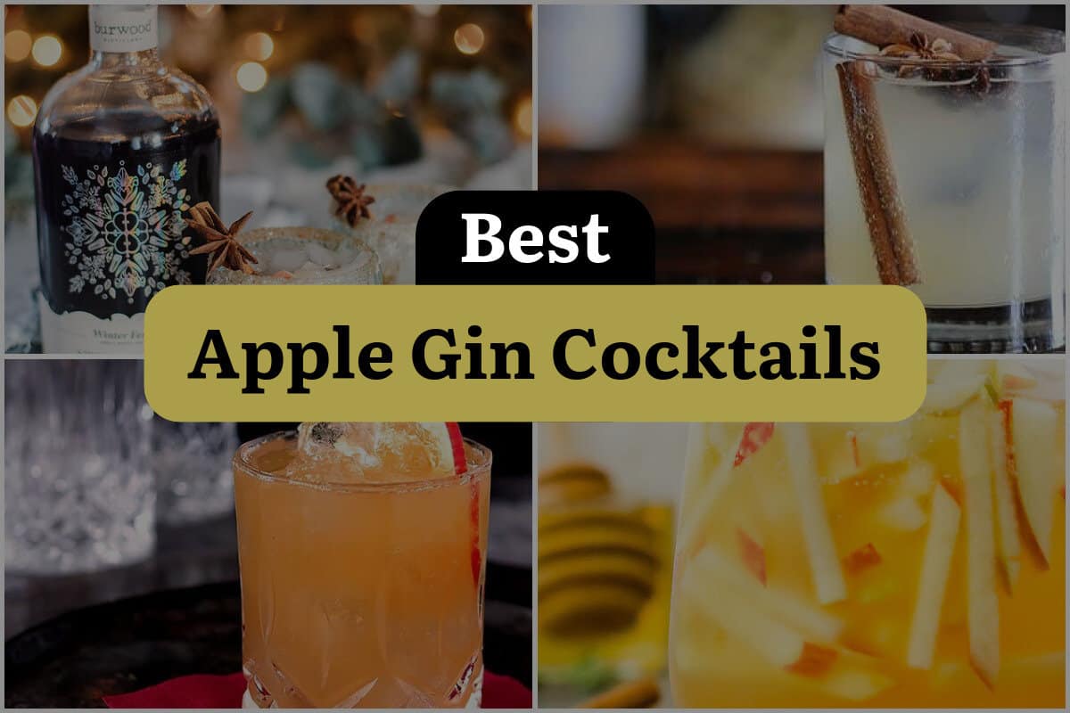 12 Best Apple Gin Cocktails