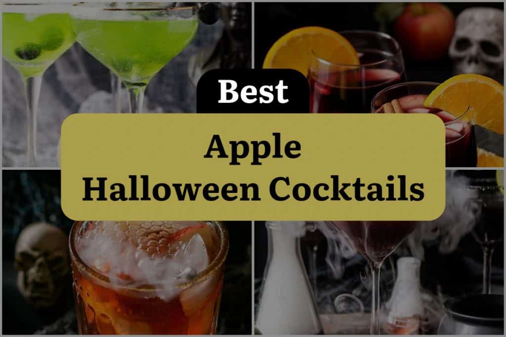 16 Apple Halloween Cocktails to Keep the Spirits High! | DineWithDrinks