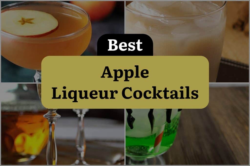 9 Apple Liqueur Cocktails to Shake Up Your Happy Hour! | DineWithDrinks