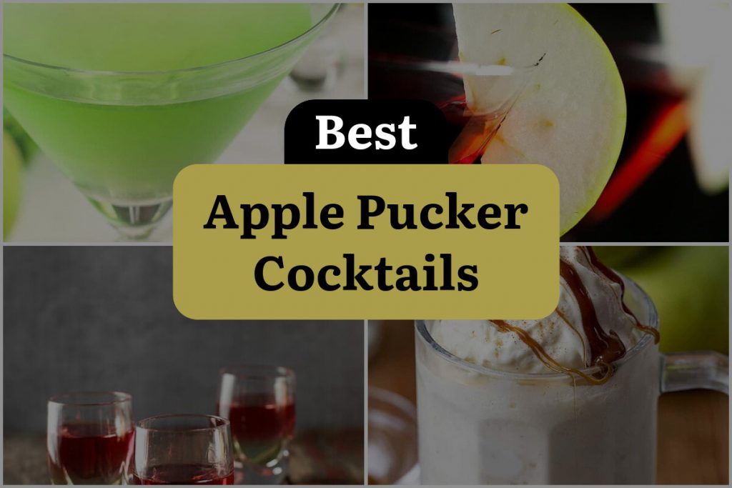 7 Apple Pucker Cocktails You Won't Be Able to Resist! DineWithDrinks