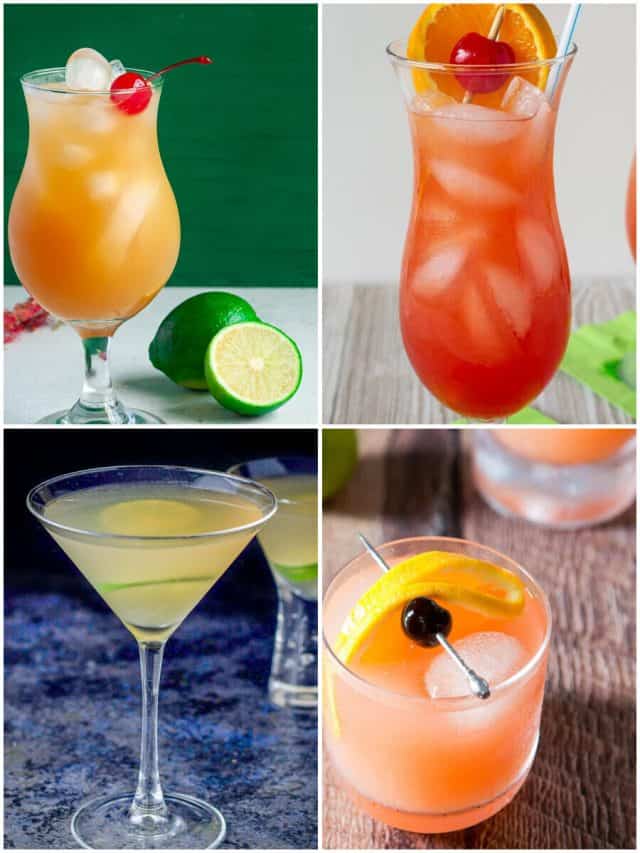 7 Bacardi Gold Rum Cocktails To Get Your Party Started!