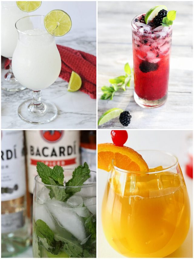 22 Bacardi Summer Cocktails To Sip And Savor Under The Sun