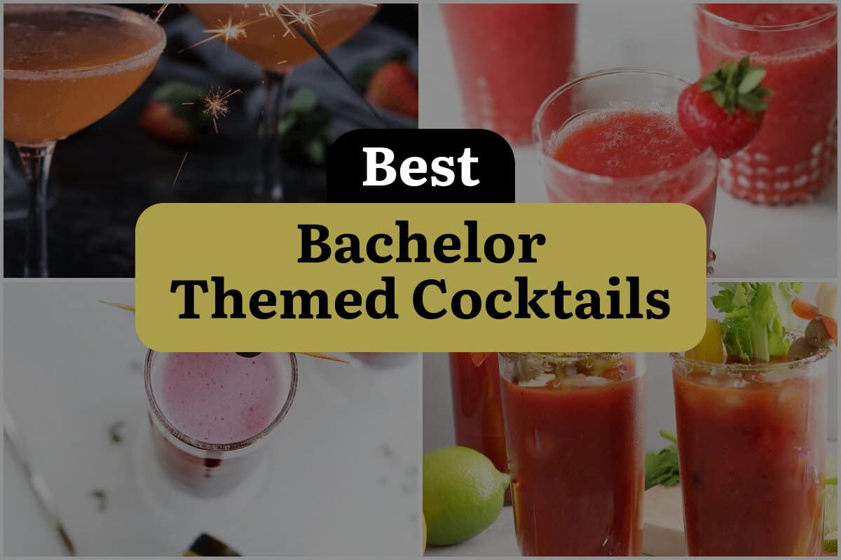 10 Best Bachelor Themed Cocktails