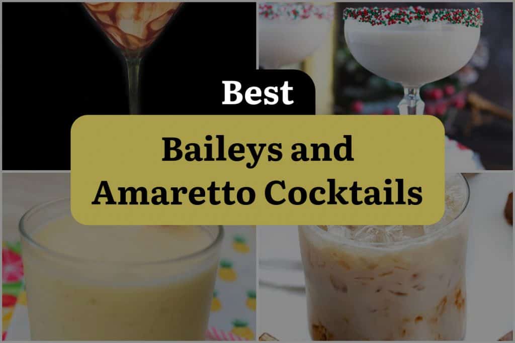 10 Baileys and Amaretto Cocktails to Satisfy Your Sweet Tooth
