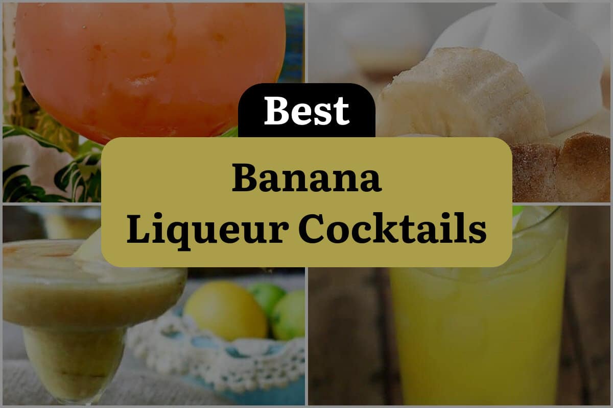 15 Best Banana Liqueur Cocktails