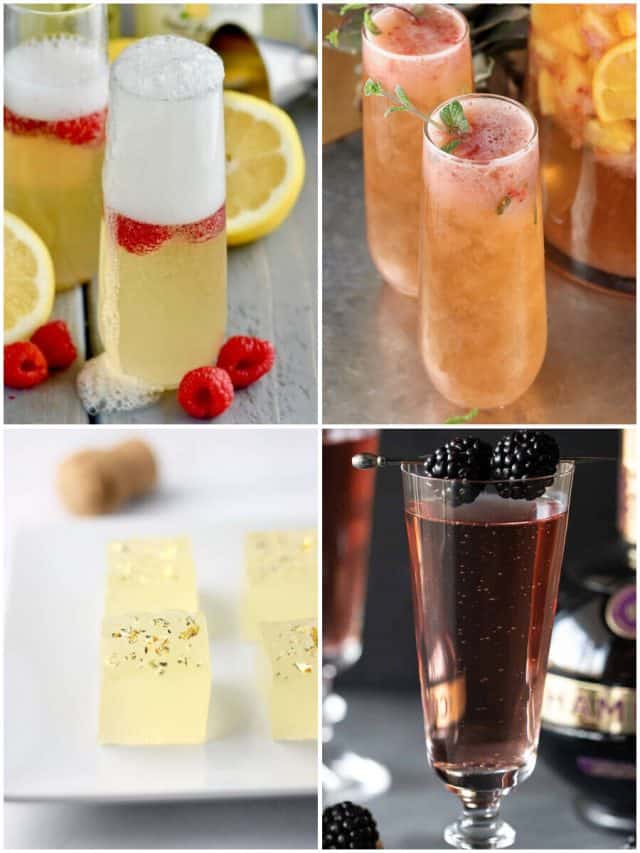 18 Batch Champagne Cocktails That'Ll Make Your Parties Pop!
