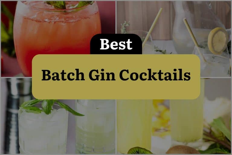 23 Batch Gin Cocktails to Shake up Your Next Party! | DineWithDrinks