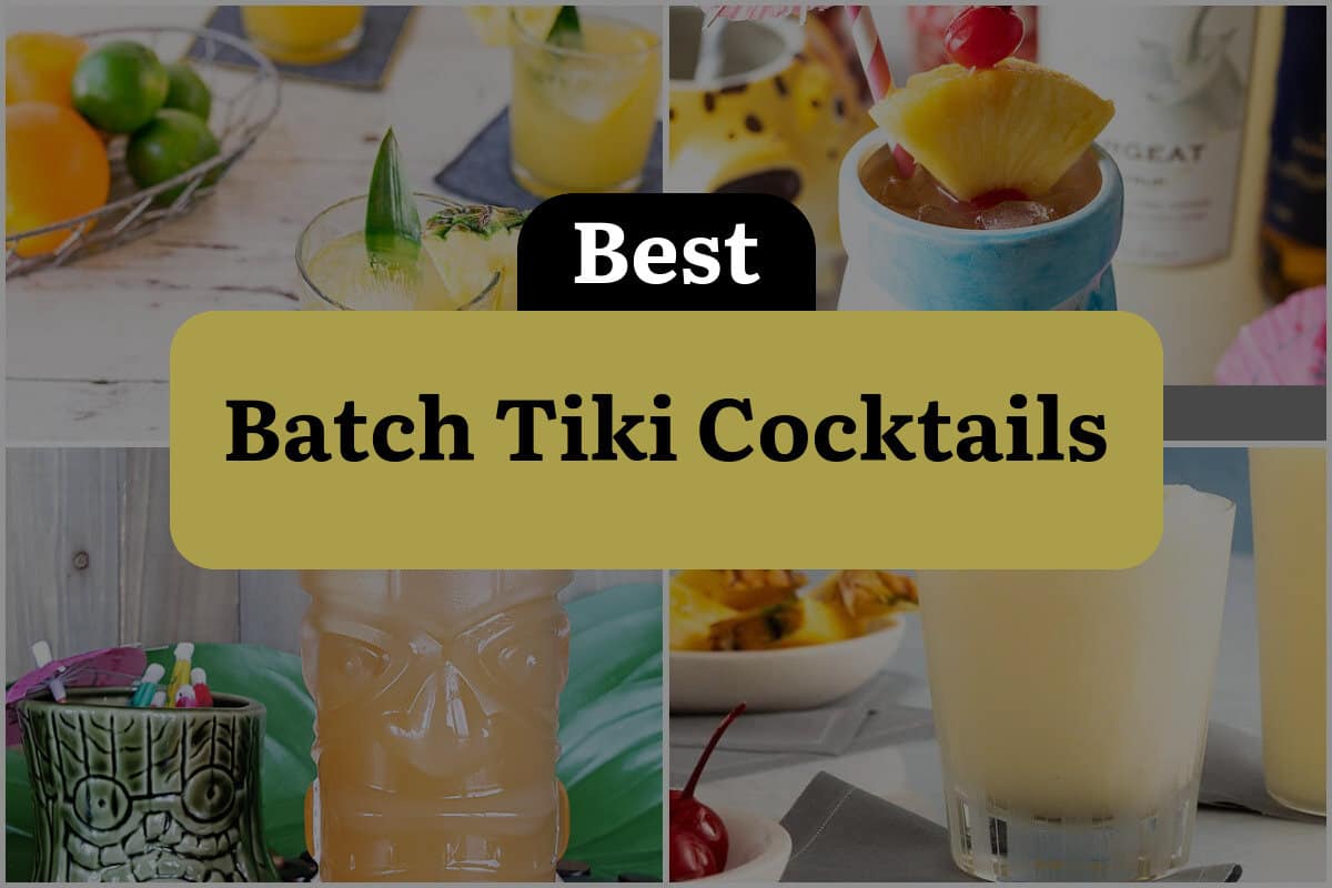 18 Best Batch Tiki Cocktails