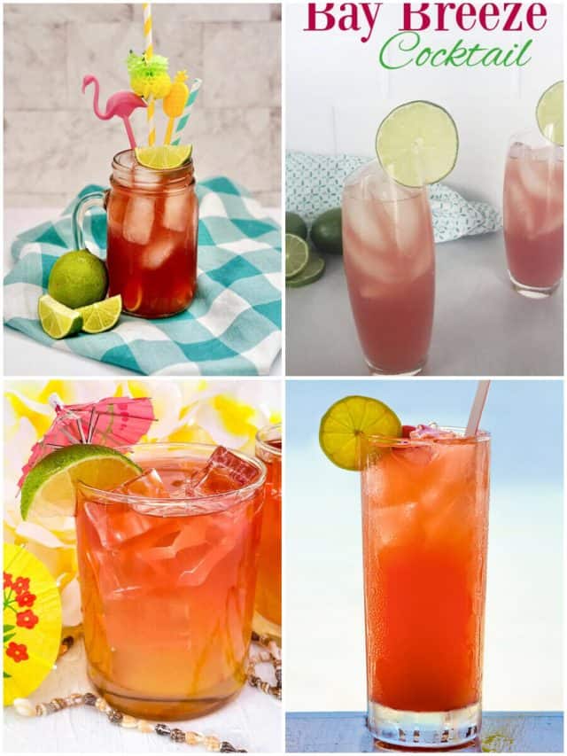 7 Bay Breeze Cocktails To Transport You To A Tropical Oasis!