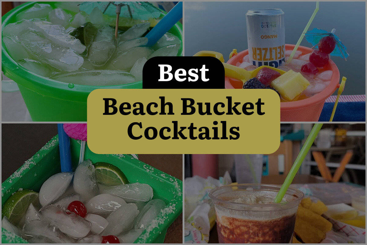 6 Beach Bucket Cocktails That Will Make Your Summer Sizzle! DineWithDrinks