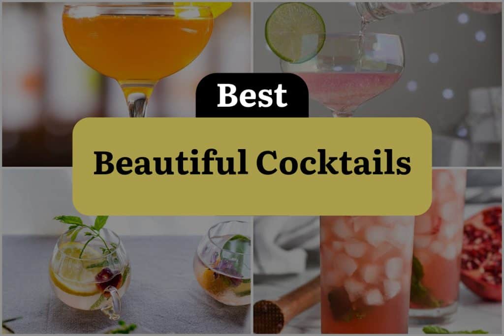 26 Beautiful Cocktails That Are Almost Too Pretty To Drink | DineWithDrinks