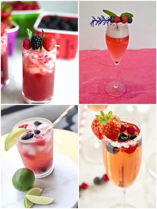 26 Berry Cocktails To Shake Up Your Summer Sipping!